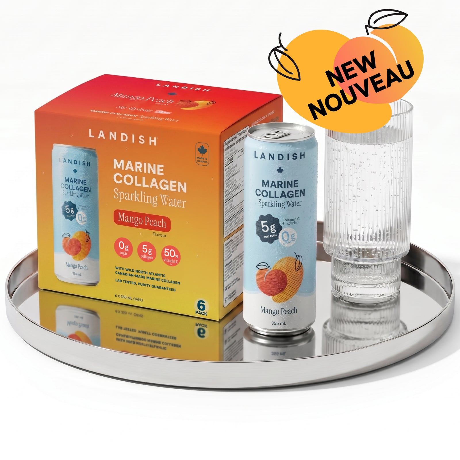 Collagène Marin Eau pétillante