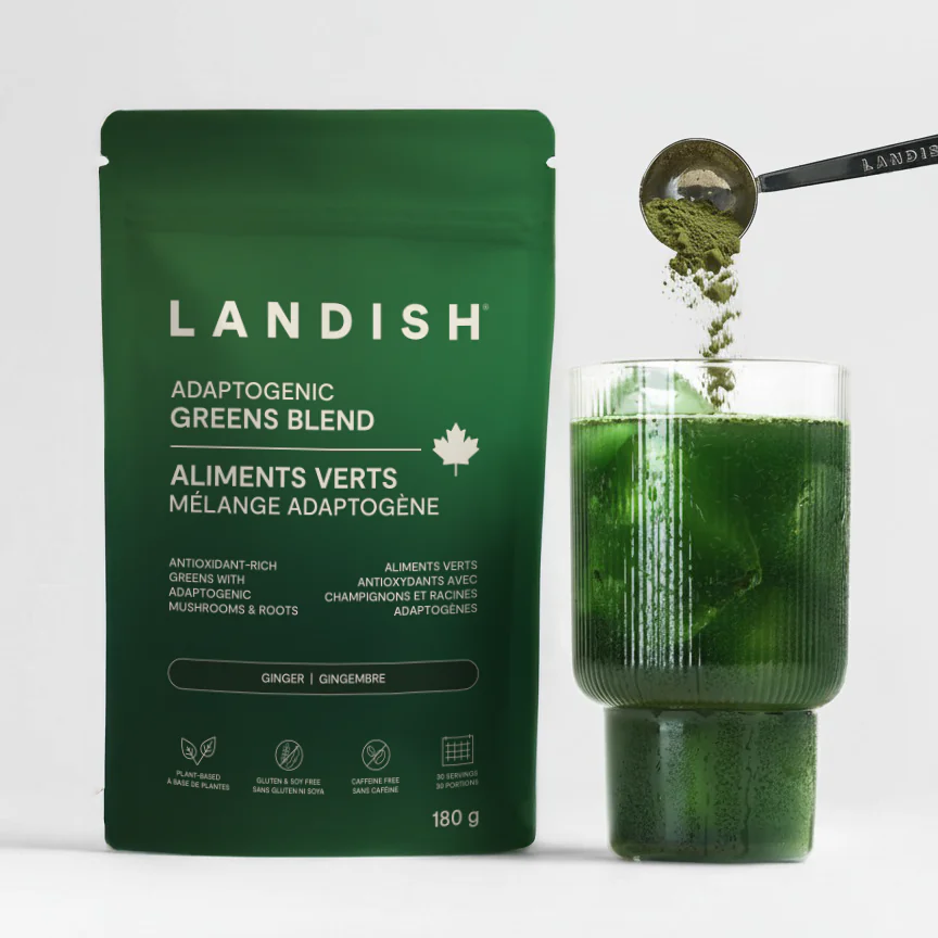 Aliments verts + adaptogènes